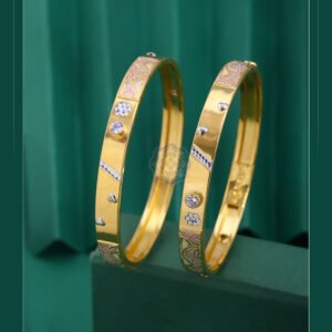 22 Carat Gold Kadli Double Pipe
