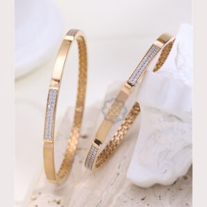 18 K Gold Casting Bangles CB-01