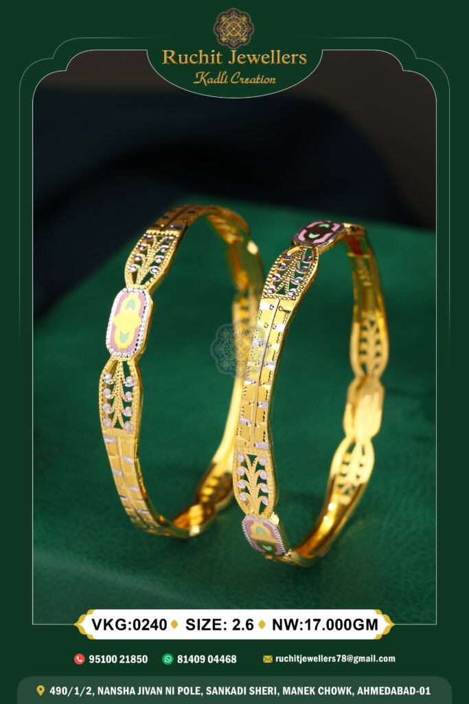 916 Gold Vakiya Kadli VK-240