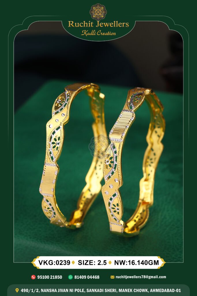 916 Gold Vakiya Kadli VK-239