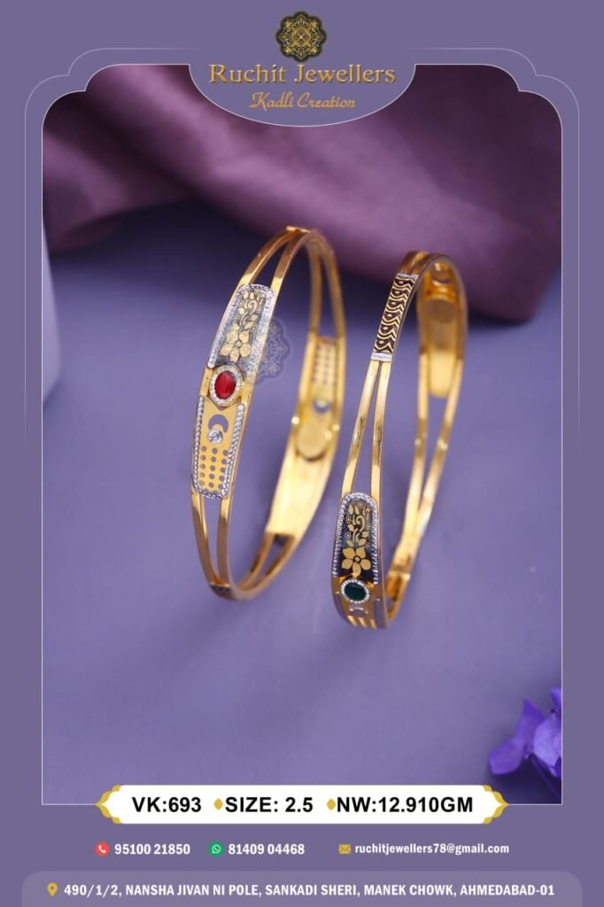 916 Gold Vakiya Kadli VK-693