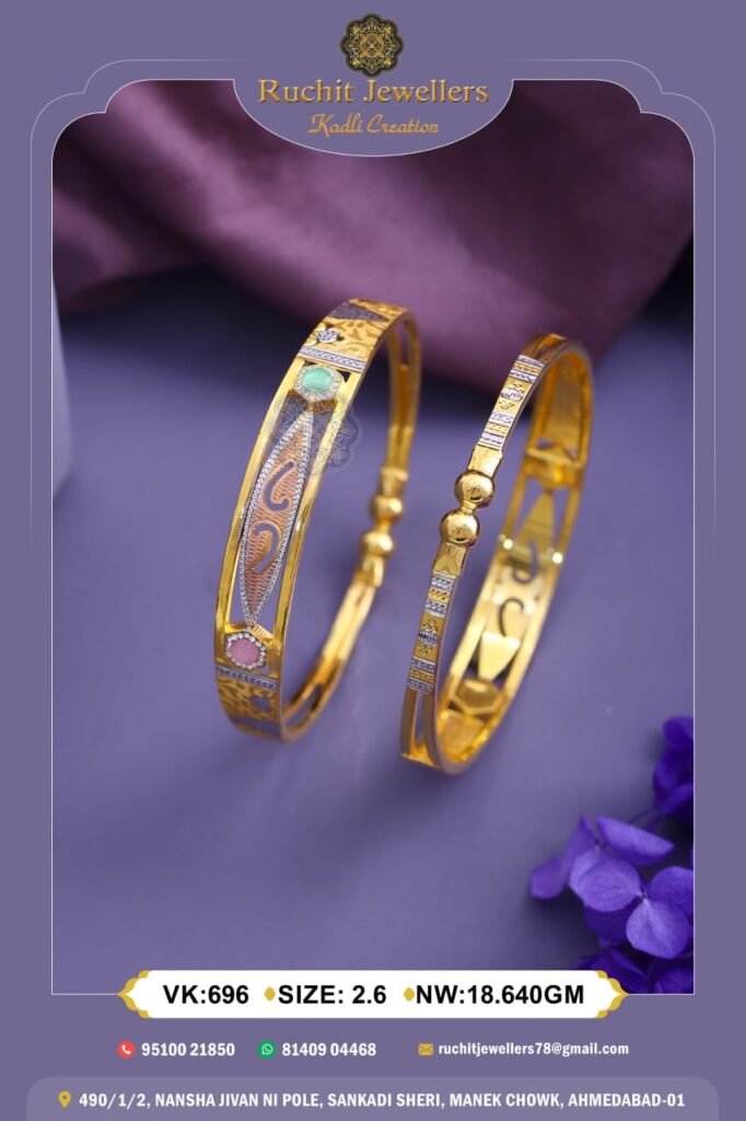 916 Gold Vakiya Kadli VK-696