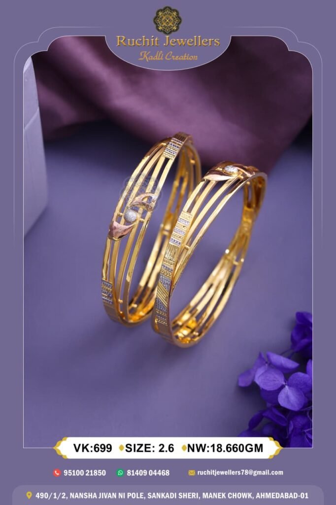 916 Gold Vakiya Kadli VK-699