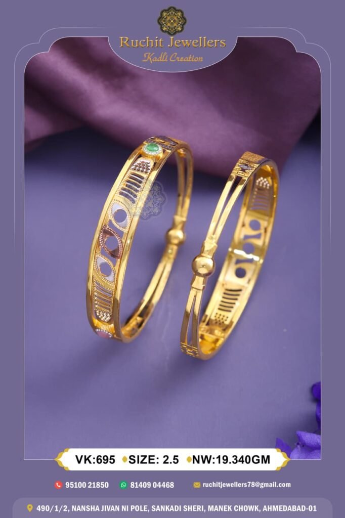 916 Gold Vakiya Kadli VK-695