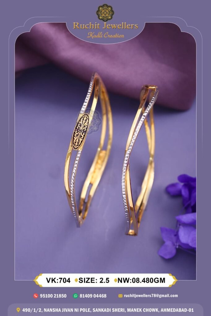 916 Gold Vakiya Kadli VK-704