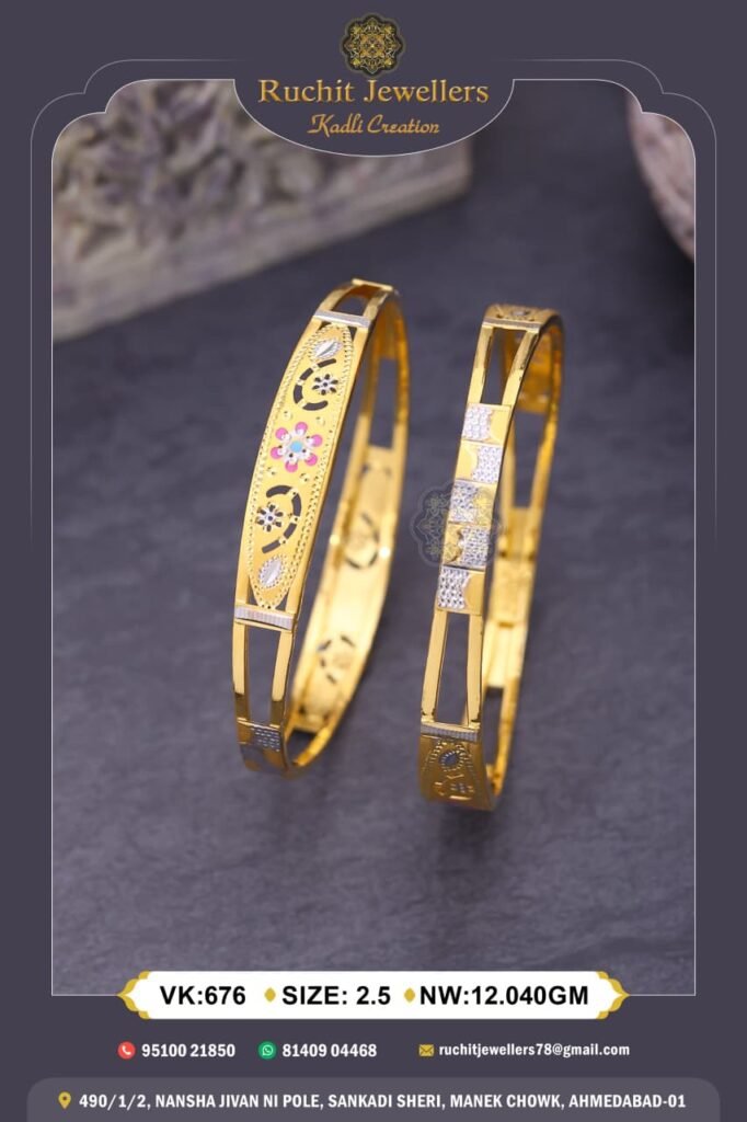 916 Gold Vakiya Kadli VK-676