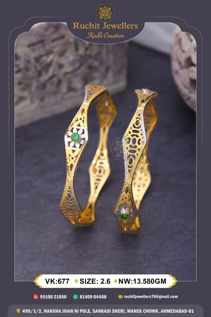 916 Gold vakiya kadli VK-667