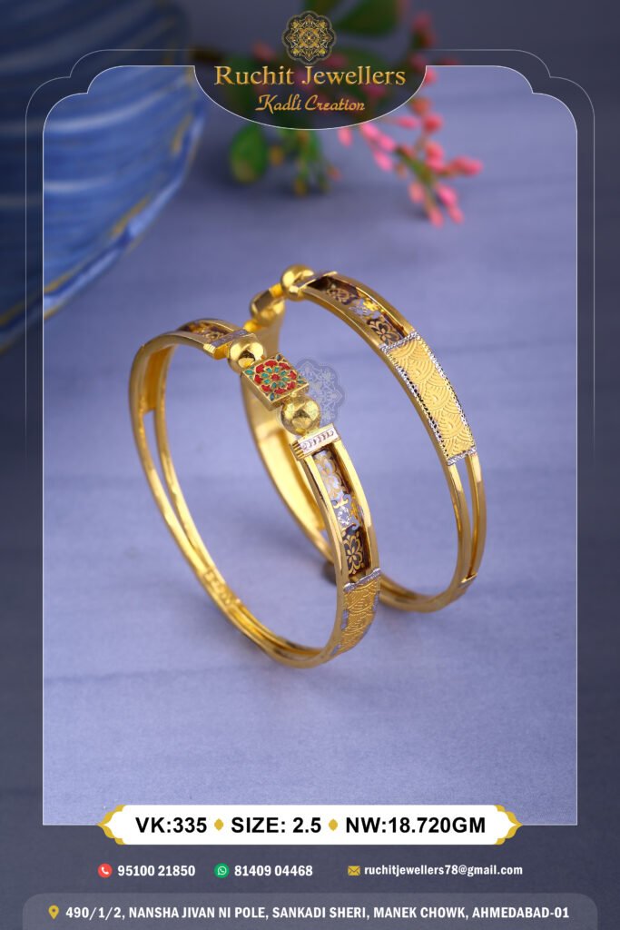 916 Gold Vakiya Kadli VK-335