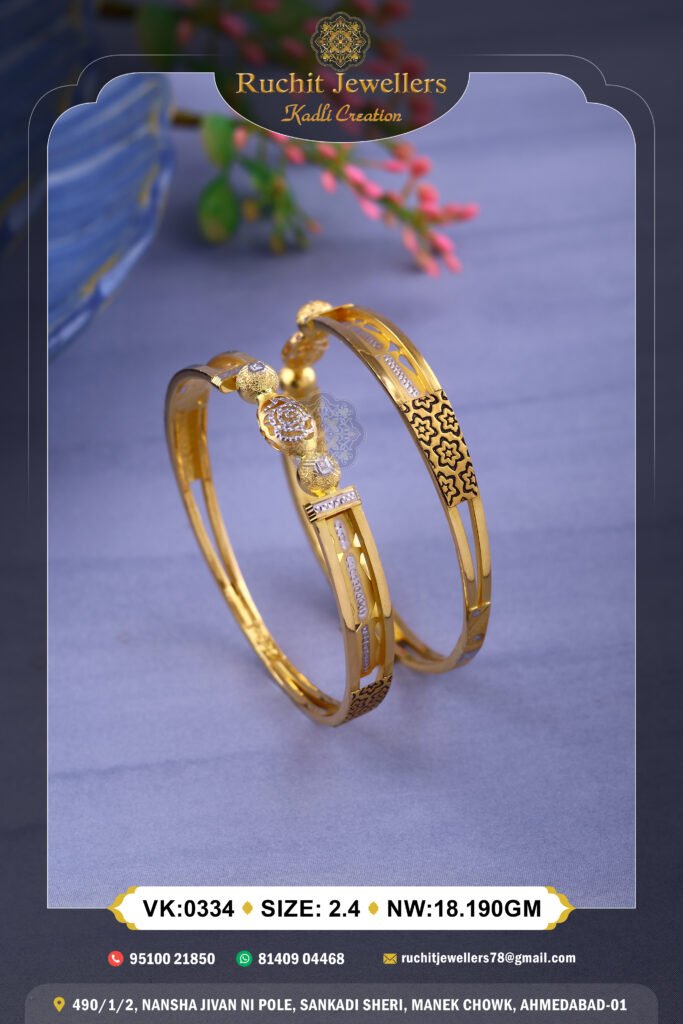 916 Gold Vakiya Kaldi VK-334