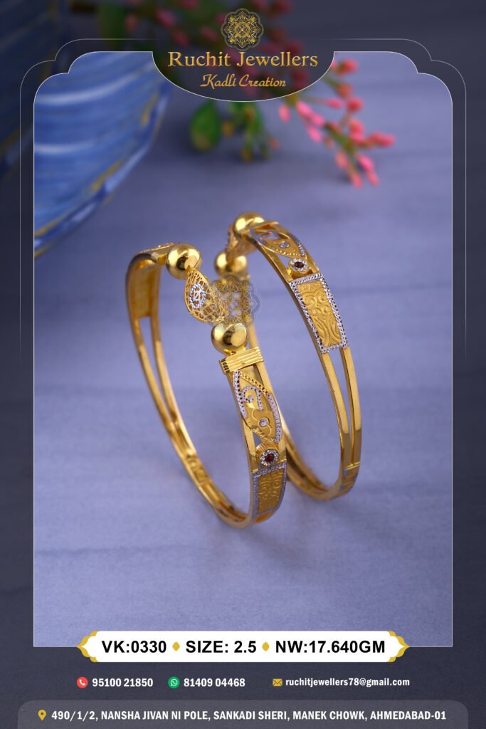 916 Gold Vakiya Kadli VK-330