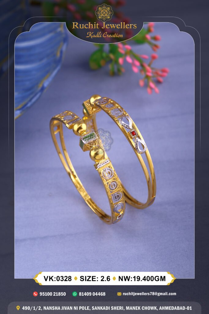 916 Gold Vakiya Kadli VK-328