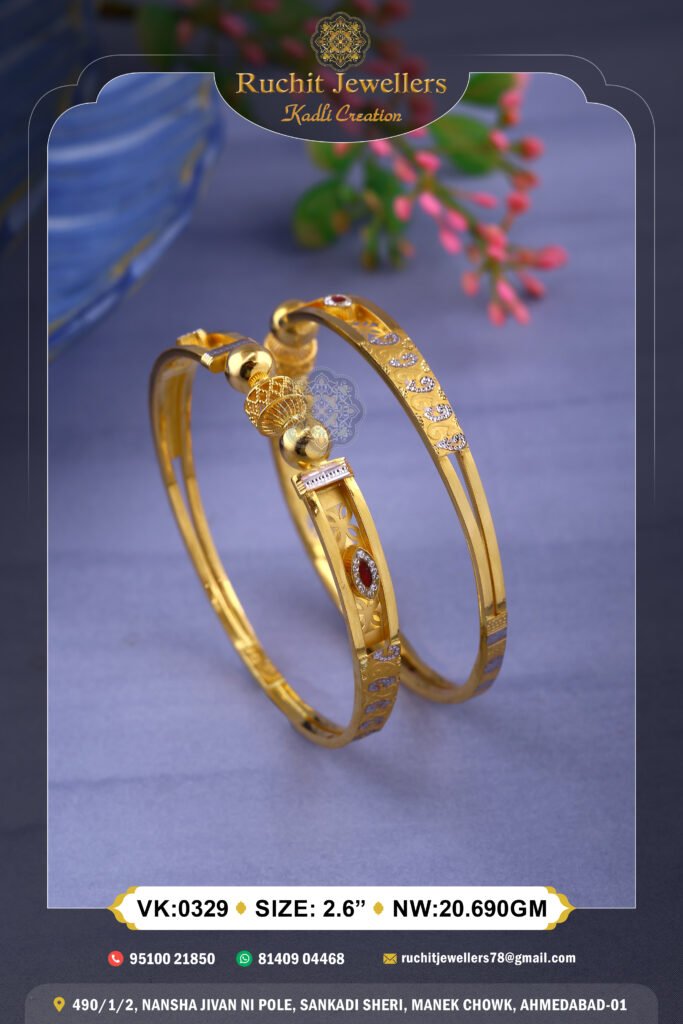 916 Gold Vakiya Kadli VK-329