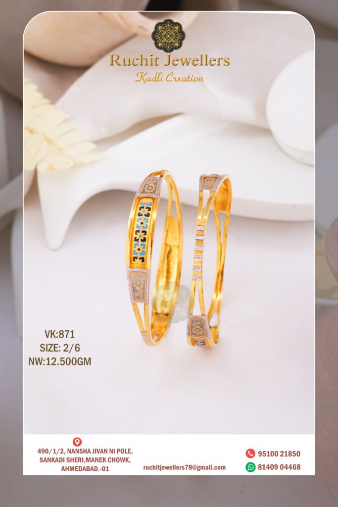916 Gold Vakiya Kadli VK-871