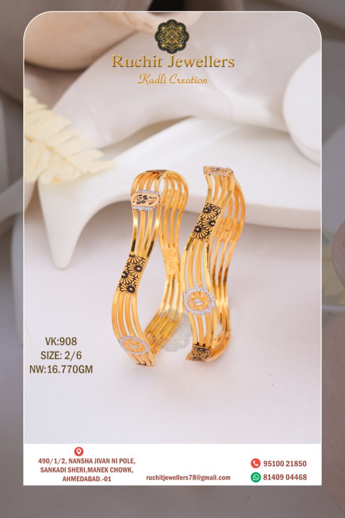 916 Gold Vakiya Kadli VK-908