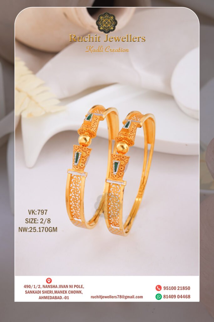 916 Gold Vakiya Kadli VK-797