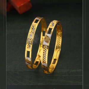 916 Gold Double Pipe Kadli DP-240