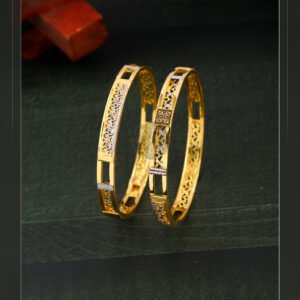 916 Gold Double Pipe Kadli Dp-241