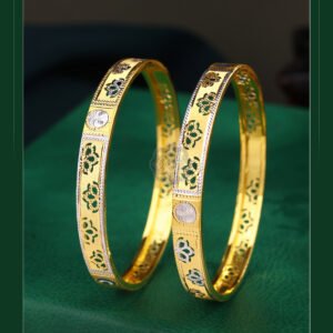 916 Gold Double Pipe Kadli